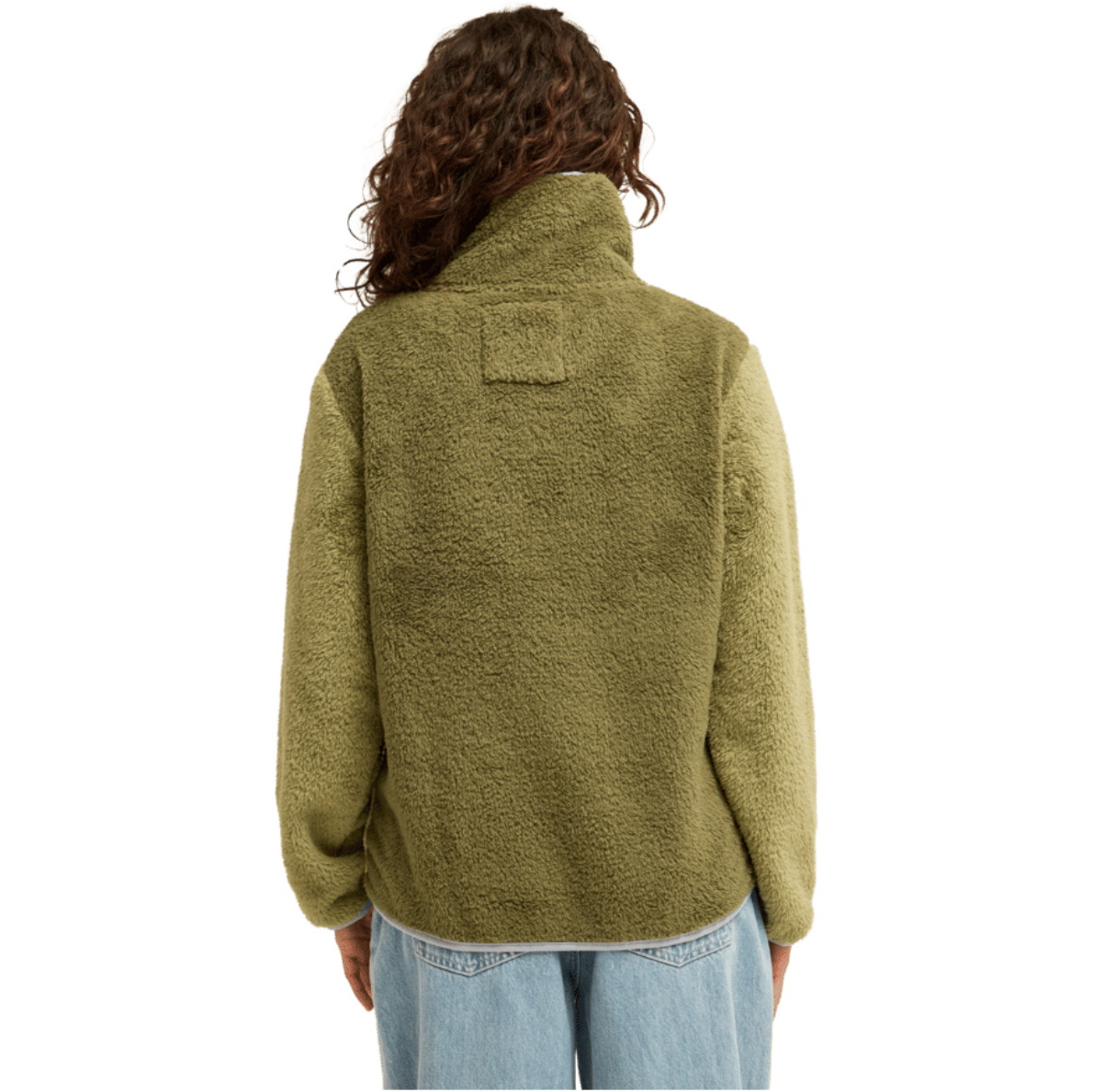 2026 Billabong Womens Switchback Pullover Fleece EBJPF00141 - White Cap